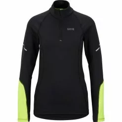 Gore Wear M Damen Mid Zip Shirt Langarm