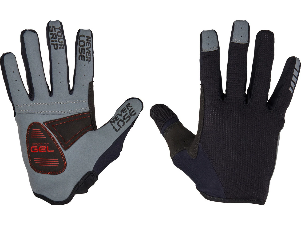 GripGrab Shark Padded Ganzfinger-Handschuhe 3 GripGrab Shark Padded Ganzfinger-Handschuhe