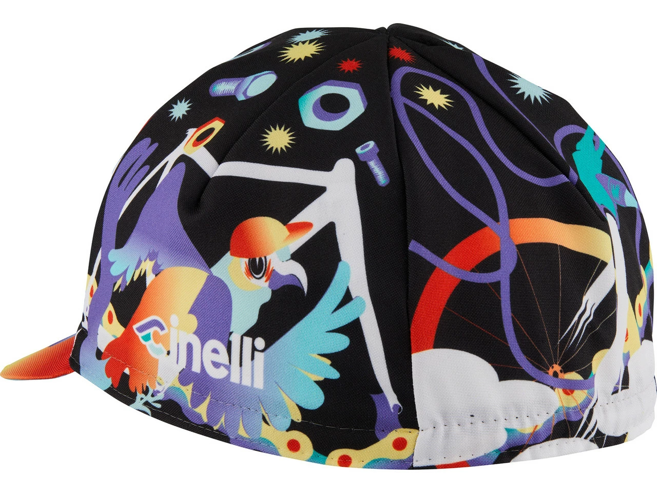 Cinelli Lida Ziruffo Repairrot Radmütze 5 Cinelli Lida Ziruffo Repairrot Radmütze – Bild 3