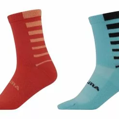 Endura Coolmax Stripe Damen Socken 2er-Pack -Endura Verkäufe 434503
