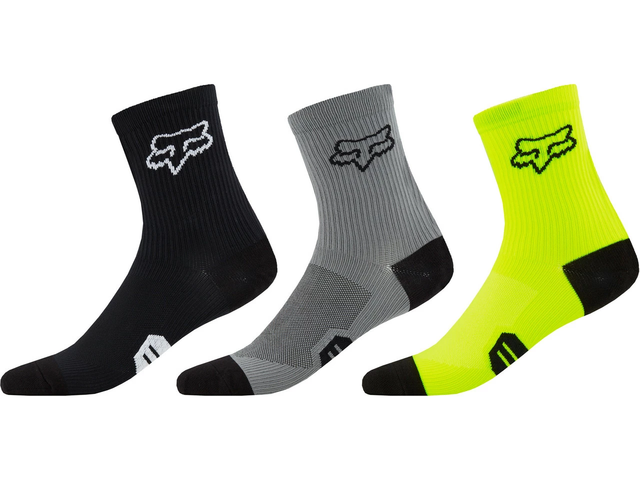 FOX HEAD 6" Ranger Socken 3er Pack 4 FOX HEAD 6" Ranger Socken 3er Pack – Bild 2